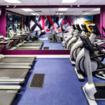 Treadmills and exercise bikes in the Feel Good Health Club at Mercure Chester Abbots Well Hotel