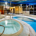 Jacuzzi and Swimming Pool at the Feel Good Health Club at Mercure Chester Abbots Well Hotel