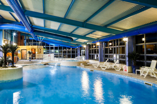 Swimming Pool at the Feel Good Health Club at Mercure Chester Abbots Well Hotel