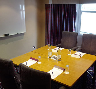 The Syndicate Suite at Mercure Chester Abbots Well Hotel