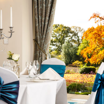 Mercure Chester's Christleton Suite with a view of the gardens